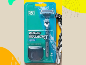 Gillette mach3 Fresh With Blades Protector Pisau Cukur Gillete Gilet Mach 3 Shaving Gilette Mac3 Pisau Cukur Pria Laki Laki