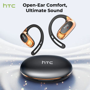 HTC NE35 Wireless Bluetooth Earphone AI Language Translation OWS Low Latency Earbuds Earhook Sports Music Headphone With Mic