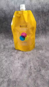 Bốc màu tóc SANQI 450ml túi màu vàng