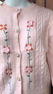 Outer Cardigan Rajut Lengan Panjang Wanita Rebertus Florie