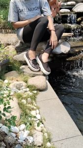 Sepatu Sneakers Wanita Sol Tebal & Sepatu Casual Slip On Cewek Bella 201