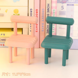 Mobile Phone Holder Creative Small Chair Holder iPad Tablet Lazy Holder Cute Desktop Ornament Binge-Watching Tool