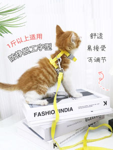 Mini Dog Cat Leash Nylon Material Non-Extensible Cute Little Puppy Cat Harness Outdoor Walking Training Rope Pet Supplies