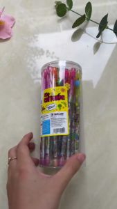 Bút chì khúc HB Thiên Long PC-09 có nắp đậy kèm gôm