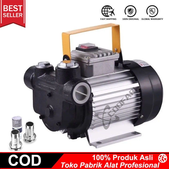 COOFARI Electric Oil Pump Pompa AC YB60 220v Khusus Oli Solar Minyak dan BBM