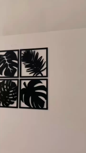 Ornamen dinding ukiran kayu