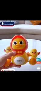 mainan bebek berjalan Mainan Anak Mainan bebek ayam gerak sensor magnet