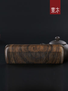 Natural Chengguibao Wood Comb Creative Gift Long Rectangular Wooden Hairbrush for Long Hair Womens Special Use Home Personal Care Tool