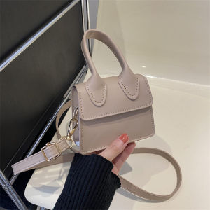 Túi Vuông Mini Thời Trang Cho Nữ Túi Đeo Chéo Túi Đeo Vai Đơn Túi Vuông Mềm Màu Trơn Túi Xách Thường Ngày Túi Xách Thời Trang