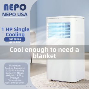 MAISHILANG | Portable 1.5HP Cooling and Heating Air Conditioner Floor Standing