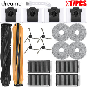 Dreame X50 Ultra /X50 Master/L50 Pro Ultra/L40S Pro Ultra Spare Part Main Side Brush Filter Mop Cloth Bag Replacement Part