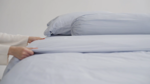 Arestale Set B plus ปลอกผ้านวม 1 + ไส้ผ้านวมคอตตอน 1 + ปลอกหมอน 2 ใบ ผ้าฝ้ายแท้ 100% Long-staple cotton Single-ply yarn