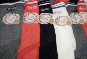 SOEN Panty Bikini original 6pcs and 12 pcs for teens& adult random design plain and print.