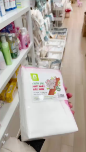 Khăn Sữa Xuất Nhật Khăn Sữa 10 điểm+ MIPBI Set 10 Khăn Xô Trắng