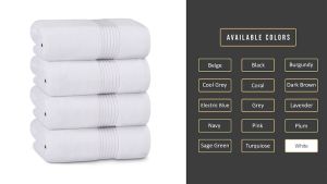 𝐁𝐚𝐭𝐡 𝐓𝐨𝐰𝐞𝐥𝐬 - Hotel Towels 70x140cm Hotel Grade 100% Cotton Ultra Pulfy 500GSM Homestay Airbnb Resort Budget Hotel Use Spa Towel