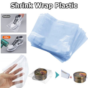 Shrink Wrap PVC Plastic Heat Shrink Wrap Heat Shrink Plastic Film Plastic Wrap For Heat Gun Shrinkable Transapent Sealer Heat Shrink Film Plastic For Heat Gun Dust Resistant Clear Wrap Seal Shrink Wrap Shrink Bands