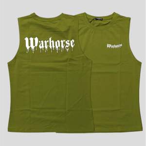 [sale sốc] áo tanktop gym nam WARHORSE áo sát nách thể thao nam vải cotton mềm mịn