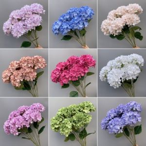 ดอกไม้จำลอง 3D พิมพ์เข็มขัดตกแต่งงานแต่งงาน ดอกไม้ประดับโต๊ะรับรองในห้องนั่งเล่น ดอกไม้เทียมสำหรับตกแต่งเวทีงานแต่งงาน