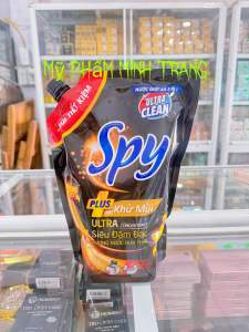 Nước Giặt Xả 2in1 Siêu Đậm Đặc SPY 1450ml Hương Nước Hoa Pháp