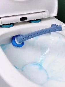 【本地仓发货 【96.1万人好评 马桶清洁一次性马桶刷套装无死角挂墙式可抛替换头一次性厕所刷头送2包刷头16枚