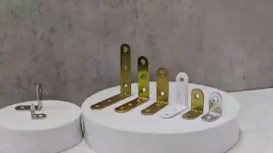 MI-C1190 Siku Rak Plat Siku L Besi Stainless Bracket Siku Penyangga Rak Dinding Siku L Siku Ambalan