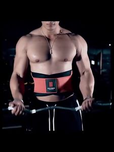 【COD】Men Waist Trainer Hot Shaper Power Belt Slim Waist Trimmer Tummy Slimming Exercise Belt Neoprene Sauna Vest Tank Top Body Shaper Workout Sheath Shapewear Weight Loss Corset For Men