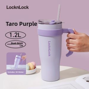 LocknLock | Insulated Car Stainless Steel Straw Cup
