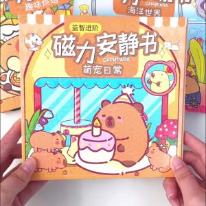 Đồ Chơi Thủ Công DIY Hấp Dẫn Cho Bé Gái Cấp Độ 14 Đồ Chơi Tĩnh Lặng Hấp Thụ Từ Tính Bao Gồm Toàn Bộ Không Cần Cắt