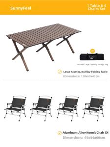 SUNNY FEEL | Outdoor Folding Lightweight Camping Chair