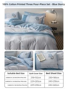 DOHIA | Simplicity Style Dormitory Bedding Set