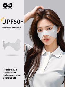 Golovejoy | Golovejoy Running Sports Special Sun Protection Cheek Mask Butterfly Face Cover Women Summer Thin Breathable Ear Hanging Ice Silk