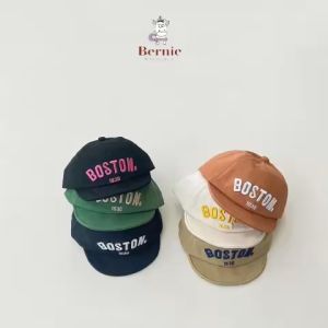 Mũ nón lưỡi trai cho bé trai thêu chữ Boston dễ thương 48-50cm 1 đến 3 tuổi BERNIE KIDS