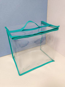 Transparent PVC Storage Bags Childrens Toy Organizer Sub-Packing Bags Macaron Classification Bags Household Storage Tools