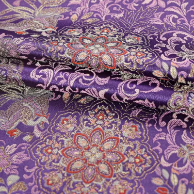 Silk Brocade DIY Craft Fabric