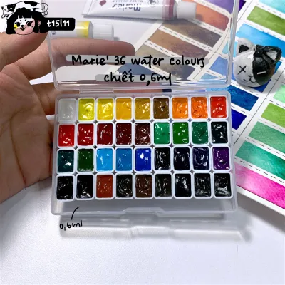 [t15l11] Maries 36 màu nước chiết 06ml