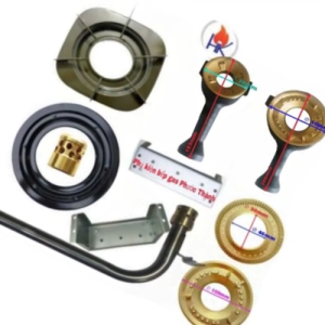 Mâm chia lửa bếp gas / Họng bếp gas đôi Rinnai Rinnai RV-615Slim(G)RV-615Slim(GL-Bubble) RV-715Slim(GL-D) RV-715SLIM-SC