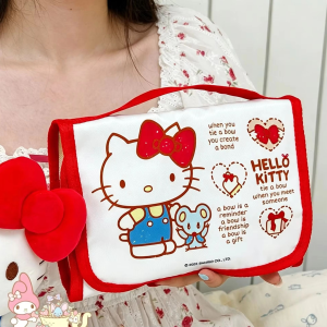 Sanrio | Sanrio Storage Bag Toilet Bag Foldable Toilet Supplies Storage Home Travel Portable Multi Category Toilet Bag