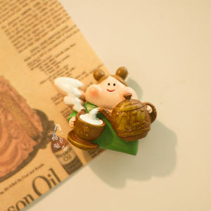 แม่เหล็กติดตู้เย็นรูปจันทร์สุดน่ารักสำหรับเด็กผู้หญิงที่ชอบทานอาหารสไตล์วินเทจ อุปกรณ์ตกแต่งบ้านสไตล์อเมริกันชาติพันธุ์