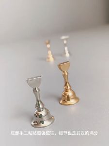 1pc Manicure logam catur keping amalan Magnet kuku penetapan Metal Chess Piece Stand Magnet Fixation 甲托支架磁铁穿戴甲固定专用美甲工具棋盘