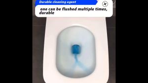 Toilet Cleaner Deodorizer Blue Bubble Restroom WC Automatic Flushing Tablets Effective Long-term Cleaning Freshener