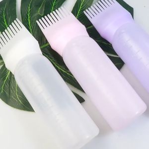 💄Orfila Sisir Pewarna Rambut Berbentuk Botol Sisir Krim Rambut Sisir Gigi Botol Salon Rambut Alat Penataan Rambut