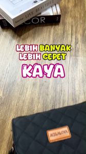 AQILALOVA Mezana dompet wanita pengatur keuangan multifungsi banyak ruang dompet solutif