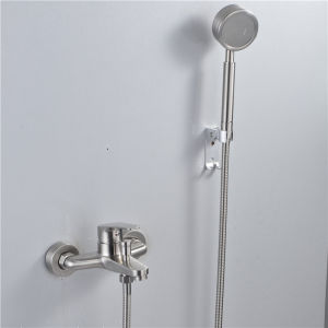 304 Stainless Steel 3-Way Shower Mixer Valve Faucet Set
