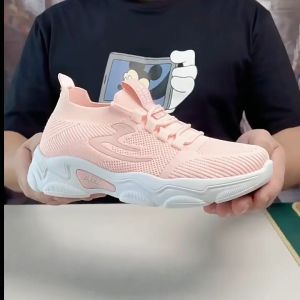 🇲🇾Ready Stock🇲🇾 Women out door Breathable Sneakers solid color casual walking shoes