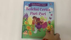 Buku Cerita 5 Minit Koleksi Cerita Pari-Pari dengan 5 Kisah Menarik & Suku Kata untuk Kanak Kanak Belajar Membaca