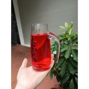 Bình rót sữa r ượu thủy tinh pha lê bình rót có chia vạch dung tích 100-150-300ml FJQ