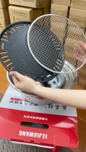 Bếp Nướng BBQ Ngoài Trời 35cm - Bếp Nướng Than Hoa Hàn Quốc Không Khói Nhỏ Gọn & Tiện Lợi