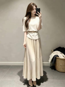 PEIZIXUAN | Đầm Phong Cách Pháp Elegance Cho Người Thấp Trẻ Trung Mùa Hè