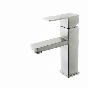 Cold & Hot Water Mixing Faucet 304 Stainless Steel Ceramic Cartridge