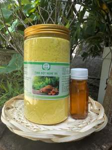 Tinh Bột Nghệ Đỏ 500g  Mua 1 tặng 50g Mật Ong  Mua 2 Tặng 100g Mật Ong